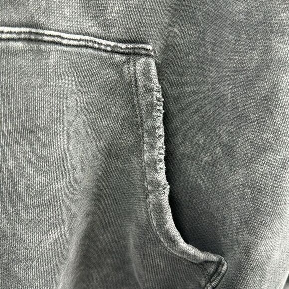 Kut From the Kloth Acid Washed Distressed Sweatshirt XS - Picture 5 of 6